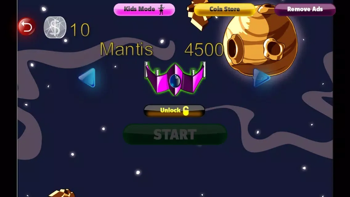 Tangkapan skrin Alien Birds: Space Wars Free